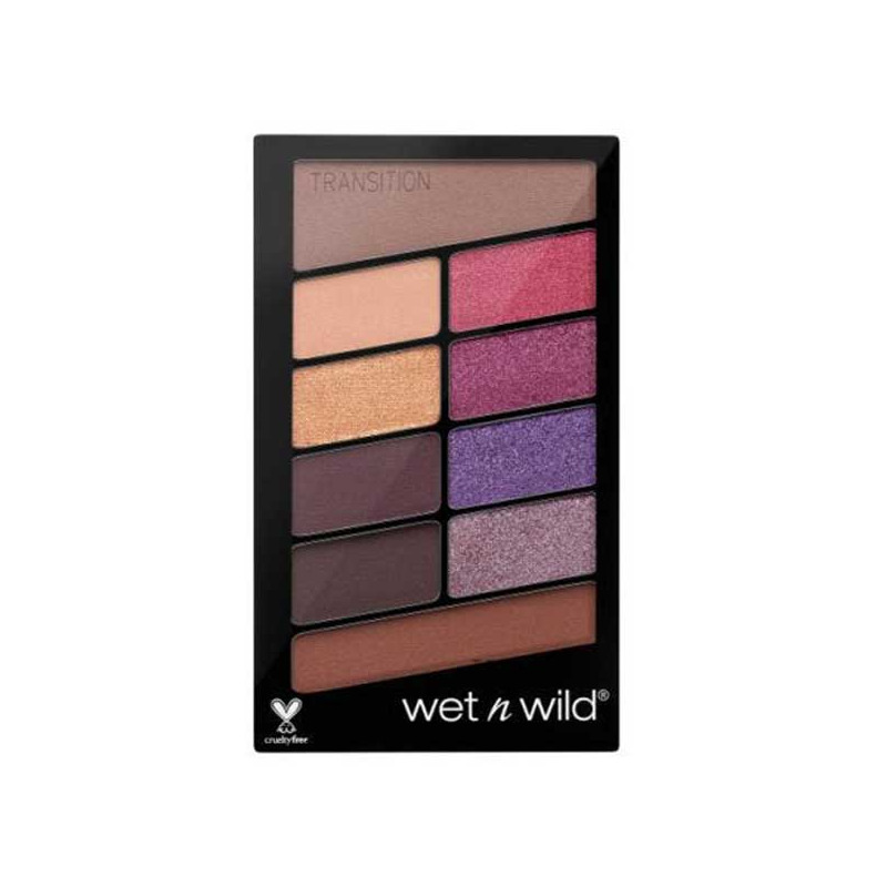 پالت سایه ده رنگ کالر آیکون وت اند وایلد wet n wild