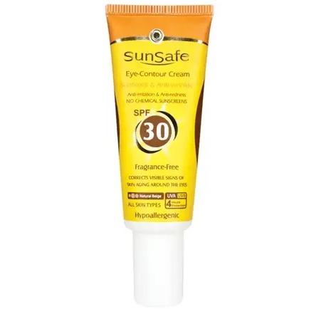 کرم دور چشم حاوی ضد آفتاب سان سیف SPF30 حجم 20 میلی لیتر