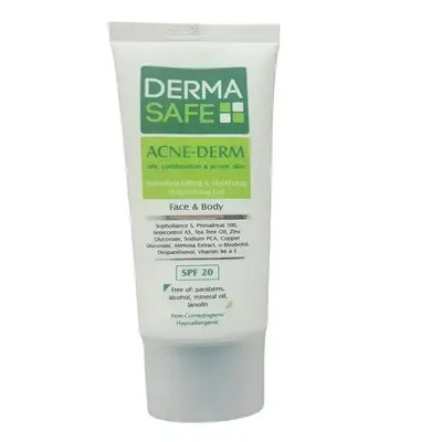 ژل مرطوب کننده درماسیف مدل ACNE-DERM حجم 40 میلی لیتر