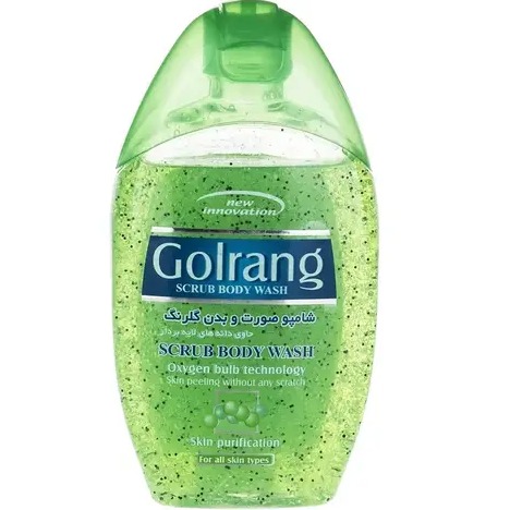 شامپو بدن گلرنگ مدل Scrub Green مقدار 280 گرم