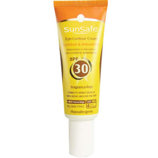 کرم ضد آفتاب دور چشم رنگی SPF30 سان سیف